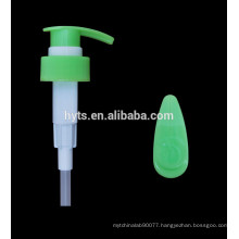 plastic green color 24/410 lotion pump